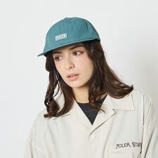 【POLER / ポーラー】ファリーフォント ナイロン 6パネル キャップ /