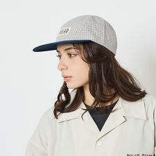 【POLER / ポーラー】チェック 5パネル キャップ / ユニセックス【予約