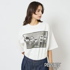 【JOHNBULL/ジョンブル】PEANUTS SHADE GANGプリントTシ