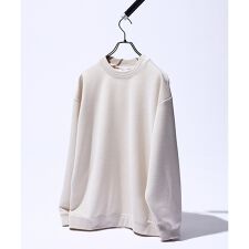 クォーターゲージニット クルーネックスウェット / リラックスフィット