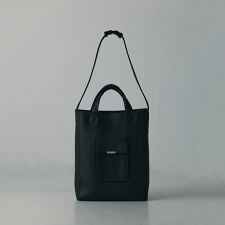 【UNISEX】NATURAL SHRINK LEATHER - TOTE BA