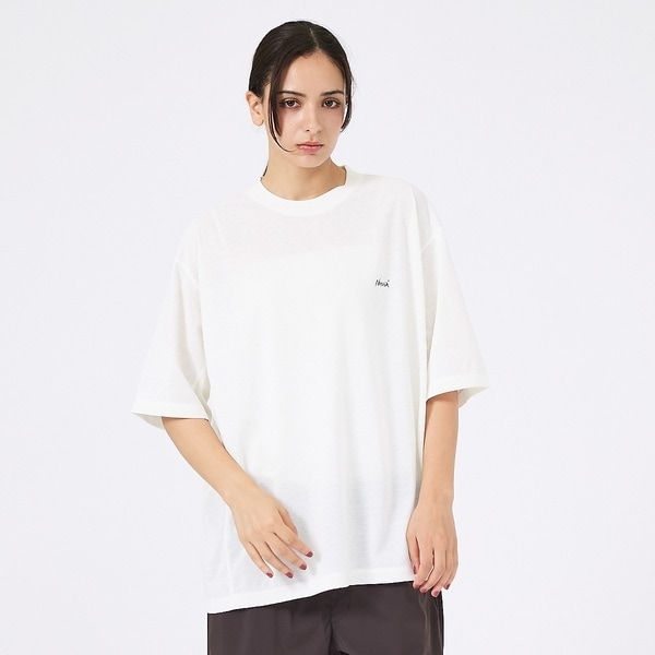 [�}���C]�yNANGA/�i���K �zDRY MIX PIVOT SLEEVE TEE/ ���S/�A�o�n�E�X�iABAHOUSE�j �z���C�g