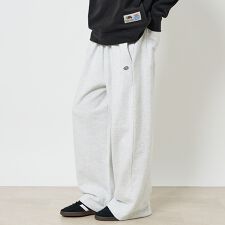 【DISCUS/ディスカス】ユニセックス裏毛スウェットワイドパンツ/