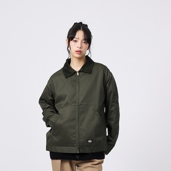 [�}���C]�yDickies / �f�B�b�L�[�Y�zTwill Eisenhower Jacke/�A�o�n�E�X�iABAHOUSE�j �J�[�L