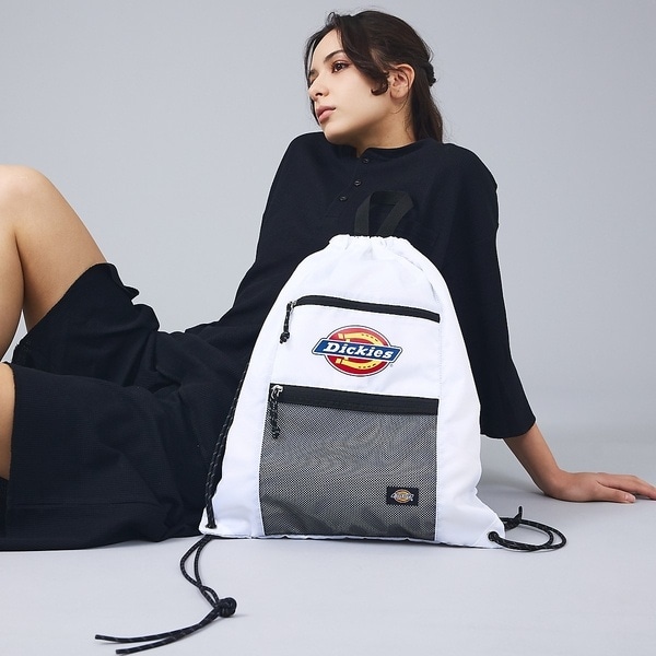 [�}���C]�yDICKIES/�f�B�b�L�[�Y�zICON LOGO KNAPSACK / �A�C�R/�A�o�n�E�X�iABAHOUSE�j �z���C�g