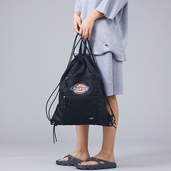 [�}���C]�yDICKIES/�f�B�b�L�[�Y�zICON LOGO KNAPSACK / �A�C�R/�A�o�n�E�X�iABAHOUSE�j �u���b�N