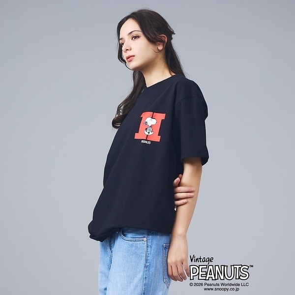 [�}���C]�yPEANUTS x BEEFY-T�z�N���[�l�b�N����T�V���c / 26SS //�A�o�n�E�X�iABAHOUSE�j �u���b�N�n���̑�1