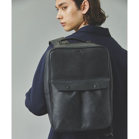 SEEKER 別注】レザーバックパック / A4サイズ対応可能 | アルフレッド  