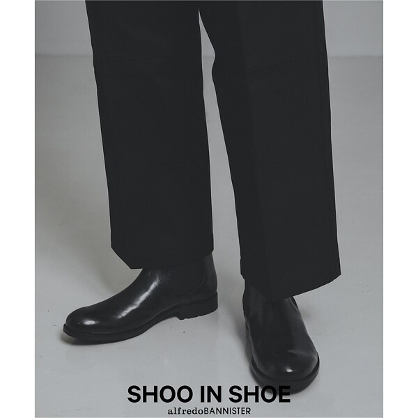 チェルシー サイドゴア SHOO IN SHOE カーフレザー チェルシーブーツ