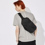 軽量、撥水】6L 素材切替 ユーティリティ スリング ボディバッグ 