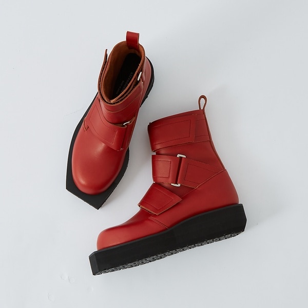 JOHN MOORE　ジョンムーア JOHN MOORE / ジョン ・ ムーア / Toe Strap Boot ( Patch