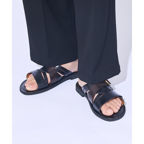✨美品✨alfredoBANNISTER ビブラムソール ストラップサンダル WRAP SHOES】ビブラムソール ストラップサンダル | アルフレッド