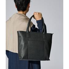 【A4対応】シボレザー トートバッグ