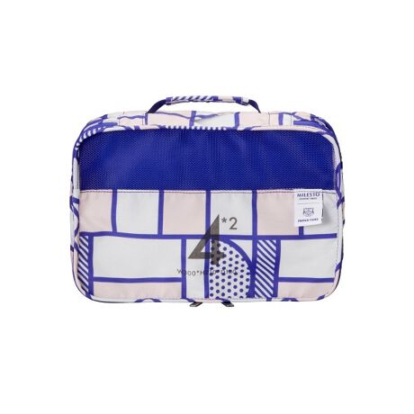 PAPIER TIGRE×MILESTO パッキングオーガナイザー Wポケット 4L×2  