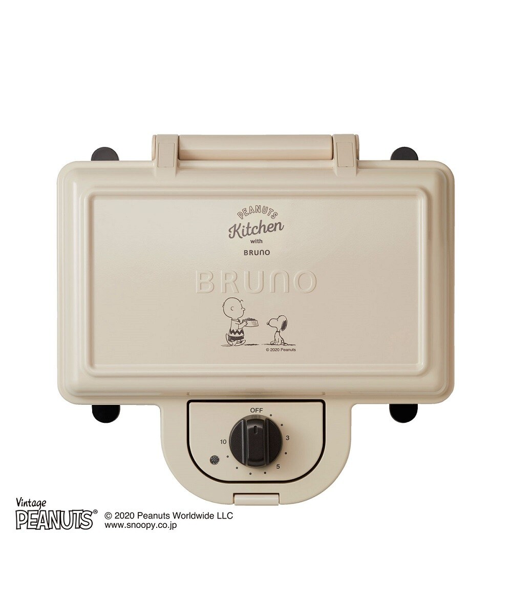 PEANUTSホットサンドメーカー ダブル | ブルーノ(BRUNO) | マルイ
