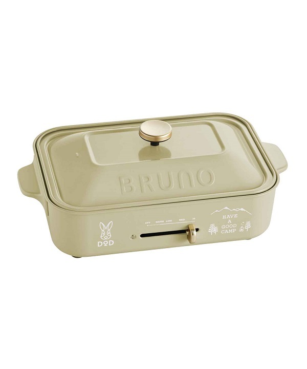 BRUNO ブルーノ DOD コンパクトホットプレート BOE105 | ブルーノ ...