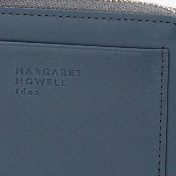 MARGARET HOWELL idea ピルモント L字ファスナー折財布 | マーガレット 