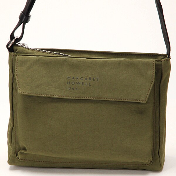 MARGARET HOWELL idea 2wayレザーショルダーバッグ MARGARET HOWELLidea(マーガレット・ハウエル アイデア) BK