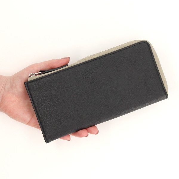 マーガレットハウエル★新品 ホーサ 長財布 オリーブ L字長財布 グリーン マーガレットハウエル☆新品 ホーサ 長財布 オリーブ L字長財布