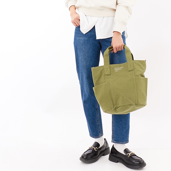 レディース 【美品】MARGARET HOWELLidea ニューバイ 2WAYトート