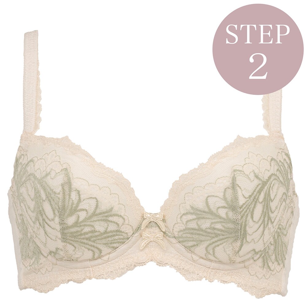 ブラデリス/育乳補整 STEP2 寄せる】ベルステップ2ブラ24A2 谷間を作る