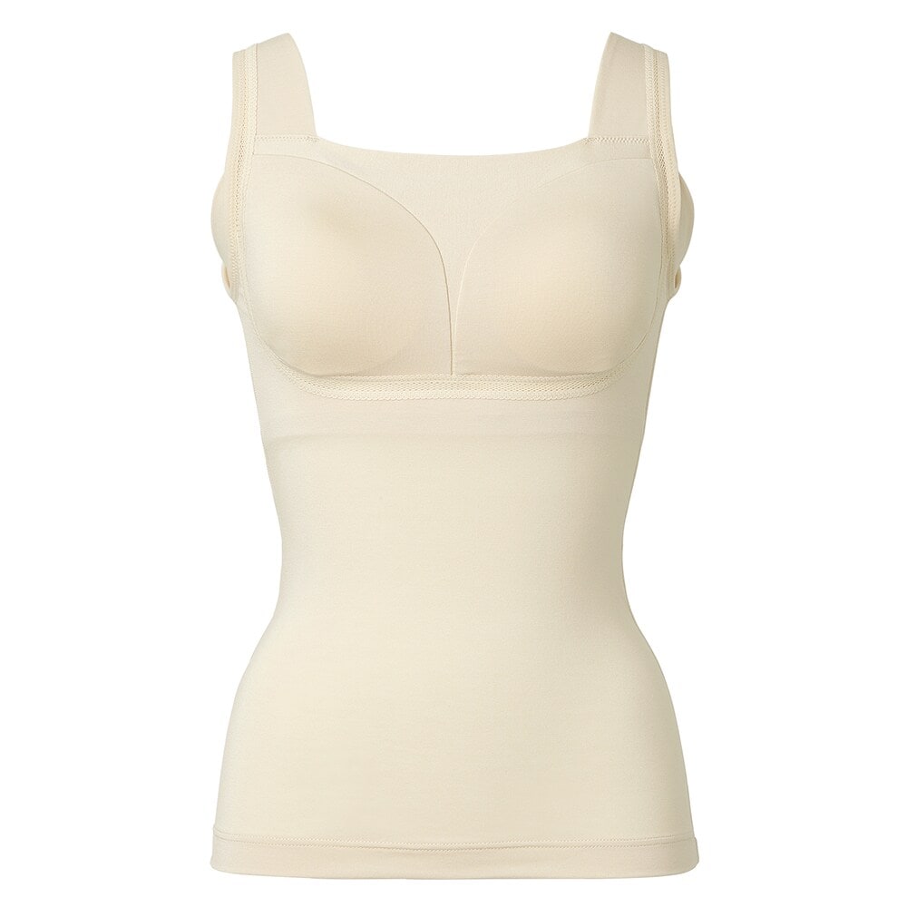 綿混トリプルキャッチFITブラキャミ23 ブラデリス ノンワイヤー 補正