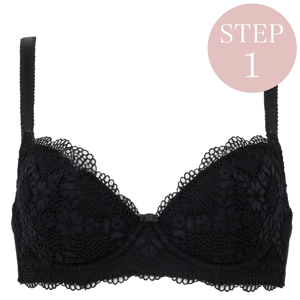 ブラデリス/育乳補整 STEP2 寄せる】ローズステップ2ブラ23A1