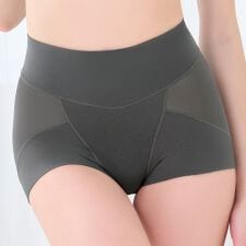 ブラデリスニューヨーク(BRADELIS NEW YORK)のゆきねえ365綿混モアらくすっぽりショーツ25 深め 補正下着 レディース ヒップアップ