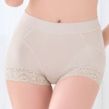 すっぽりフィット綿混一分丈ショーツ25 ふかめ 履き心地快適 ブラデリス