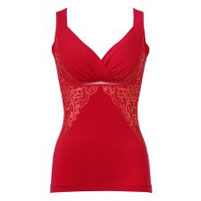 綿混キャッチャーカップレースブラキャミ25 ブラデリス 補正 下着 カップ付き ブラトップ