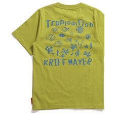 クリフメイヤー(KRIFF MAYER)の【通気・吸汗性の綿100％】楽LUCK-T 半袖 Tシャツ ほぼ熱帯魚 120cm～170cm
