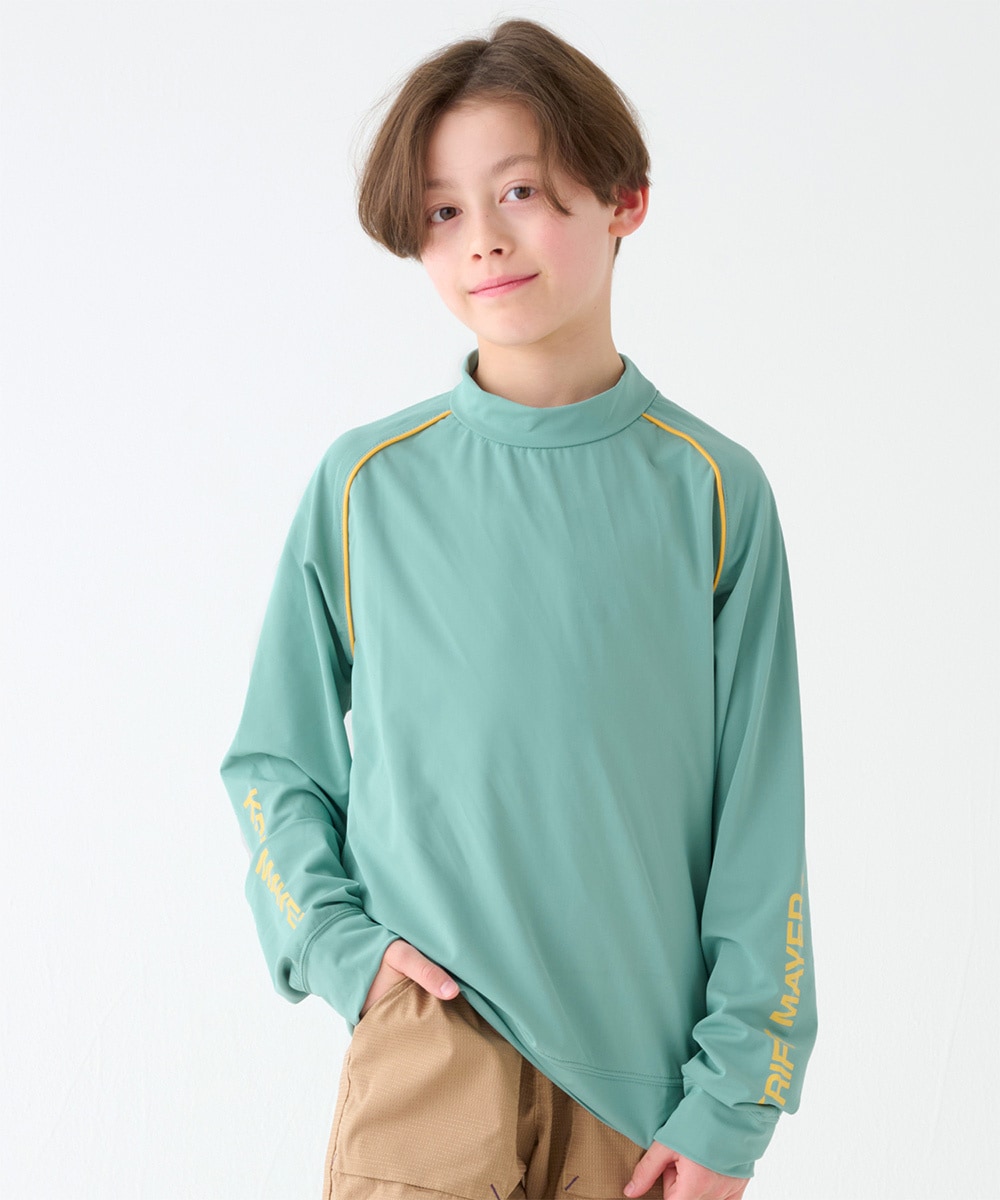 [�}���C]�yUV�J�b�g�@�\�t���I�z���O���� ���b�V���K�[�h ����T ���� T�V���c 120cm�`170cm/�N���t���C���[�iKRIFF MAYER�j L/GREEN