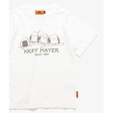 【綿100％】天竺 プリント Tシャツ シマエナガ 120cm～170cm