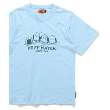 【綿100％】天竺 プリント Tシャツ シマエナガ 120cm～170cm