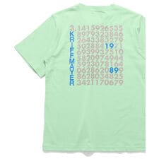 【綿100％】天竺 プリント Tシャツ 円周率 120cm～170cm