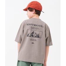 【接触冷感で涼しい！】涼タッチ シャリ Ｔシャツ 山 120cm～170cm