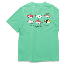 【接触冷感で涼しい！】涼タッチ シャリ Tシャツ お寿司 120cm～170cm