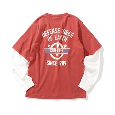 【保温性抜群で暖かい！】ぬくテク JOIN-Tシャツ 地球防衛軍 120cm～170cm