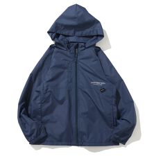 クリフメイヤー(KRIFF MAYER)の【フードがしまえる・撥水×防汚！】マイニチ シャカ ジャケット 120cm～170cm