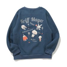 【裏起毛で暖かい！】あたたか クルー スウェット モンスター 120cm～170cm