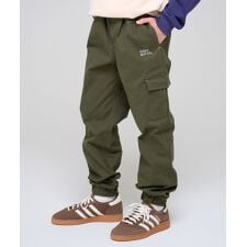 クリフメイヤー(KRIFF MAYER)の【伸縮性×耐久性の綿パンツ！】カーゴ ジョガー パンツ 120cm～170cm