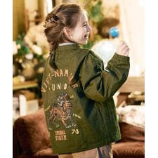 【アメカジ風】コットン97％ スーベニア ベトジャン 120cm～170cm