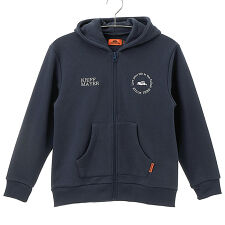 裏毛ジップアップパーカー