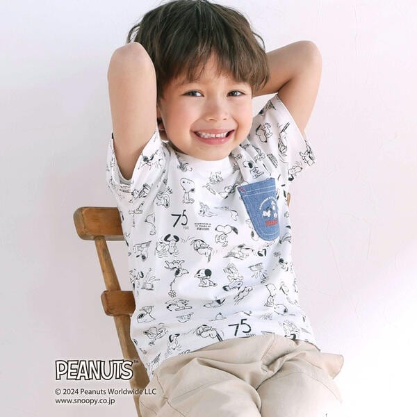 [�}���C]�yPEANUTS×SLAP SLIP�z75���N�X�k�[�s�[�����ς��|�P�b�g�t������T�V���c(80~13/�X���b�v�X���b�v�iSLAP SLIP�j �I�t�z���C�g�n