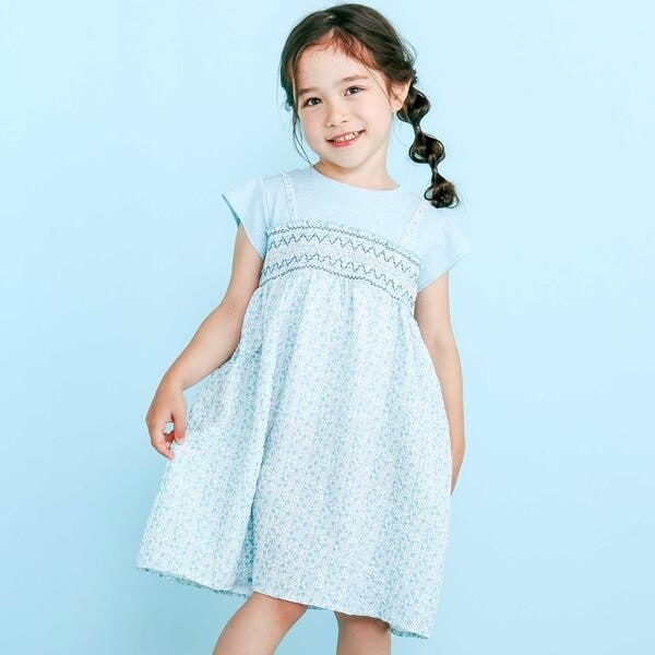☆gmail ☆　☆セール☆　♡BeBeワンピース♡ ベベオンラインストア(BEBE ONLINE STORE) キッズ ワンピース の