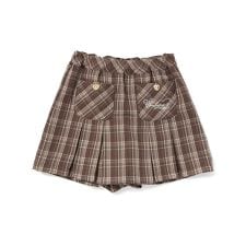 スラップスリップ(SLAP SLIP)の【お揃い】チェック前ポケットタックスカパン(90~130cm)