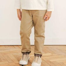 【お揃い】ツイルチェックリバーシブルパンツ(80~130cm)