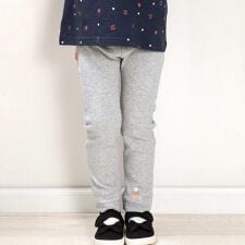 スラップスリップ(SLAP SLIP)の【スララク/防汚加工/オーガニックコットン】前後フリーで時短！パパパッと穿ける9分丈前向きパンツ(8