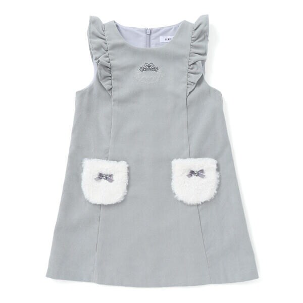 [�}���C]���t�������{���t���t�@�[�|�P�b�g�W�����p�[�X�J�[�g(90~130cm)/�X���b�v�X���b�v�iSLAP SLIP�j �u���[