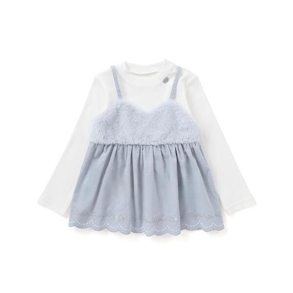 [�}���C]���X�J���b�v�L���~�\�[��+�`���[���t��T�V���c2�_�Z�b�g(90~130cm)/�X���b�v�X���b�v�iSLAP SLIP�j �u���[×�I�t�z���C�g